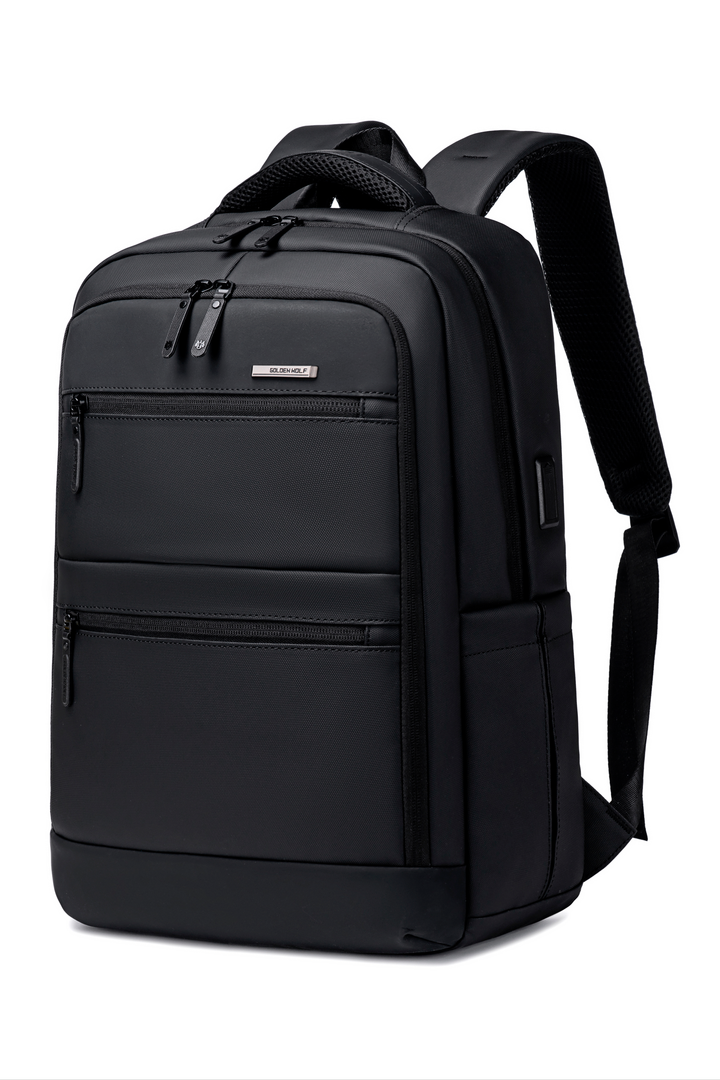 GOLDEN WOLF GB00707 | Mochila para Laptop Resistente al Agua, Antirrobo, con Puerto USB - Arctic Hunter Store