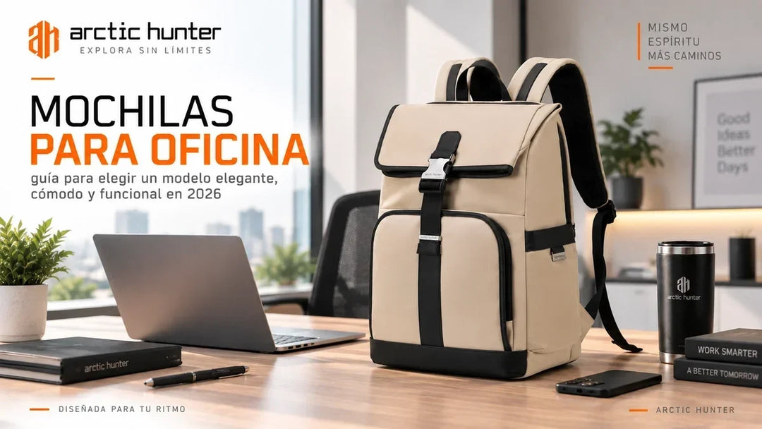 Mochila para oficina: guía para elegir un modelo elegante, cómodo y funcional en 2026