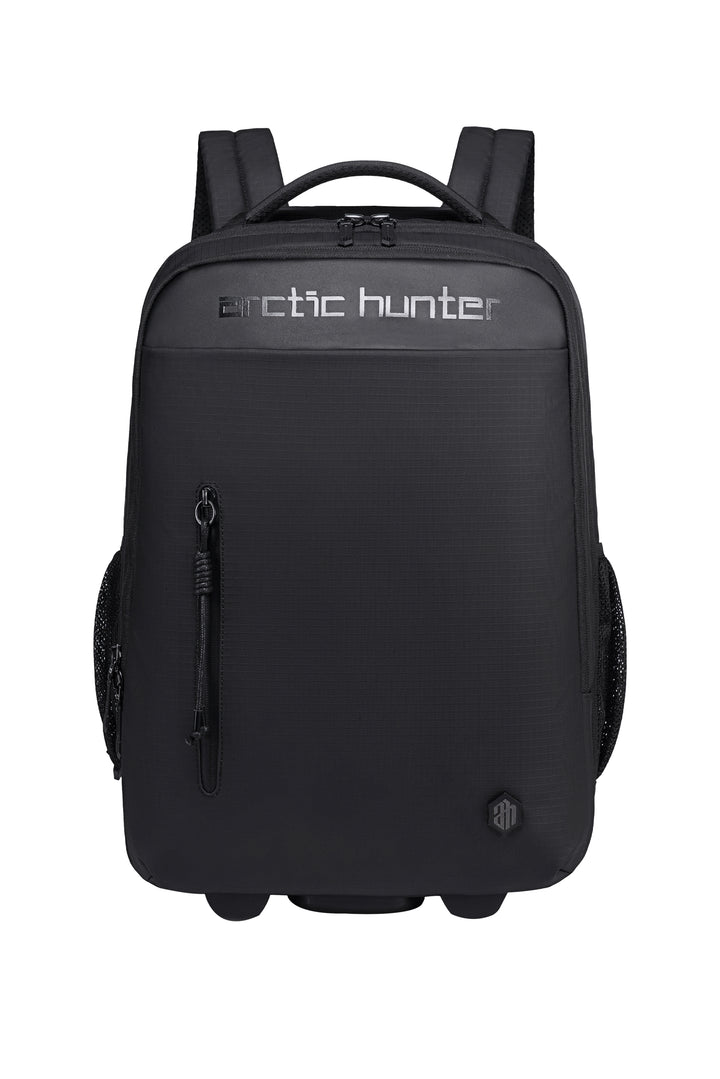 ARCTIC HUNTER LG00657 | Mochila con Ruedas Adulto,  Mochila para Laptop 17.3'', Maletín Grande Resistente al Agua, Bolsa de Viaje para Empresas y Escuelas, Cabina Avión Negro - Arctic Hunter Store