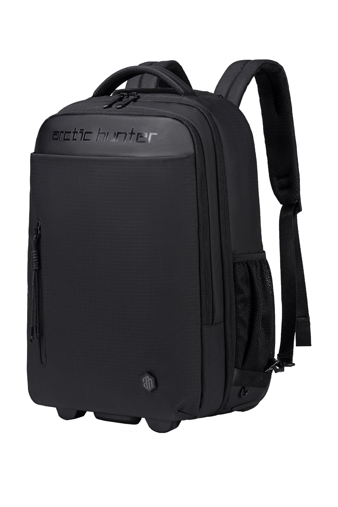 ARCTIC HUNTER LG00657 | Mochila con Ruedas Adulto,  Mochila para Laptop 17.3'', Maletín Grande Resistente al Agua, Bolsa de Viaje para Empresas y Escuelas, Cabina Avión Negro - Arctic Hunter Store