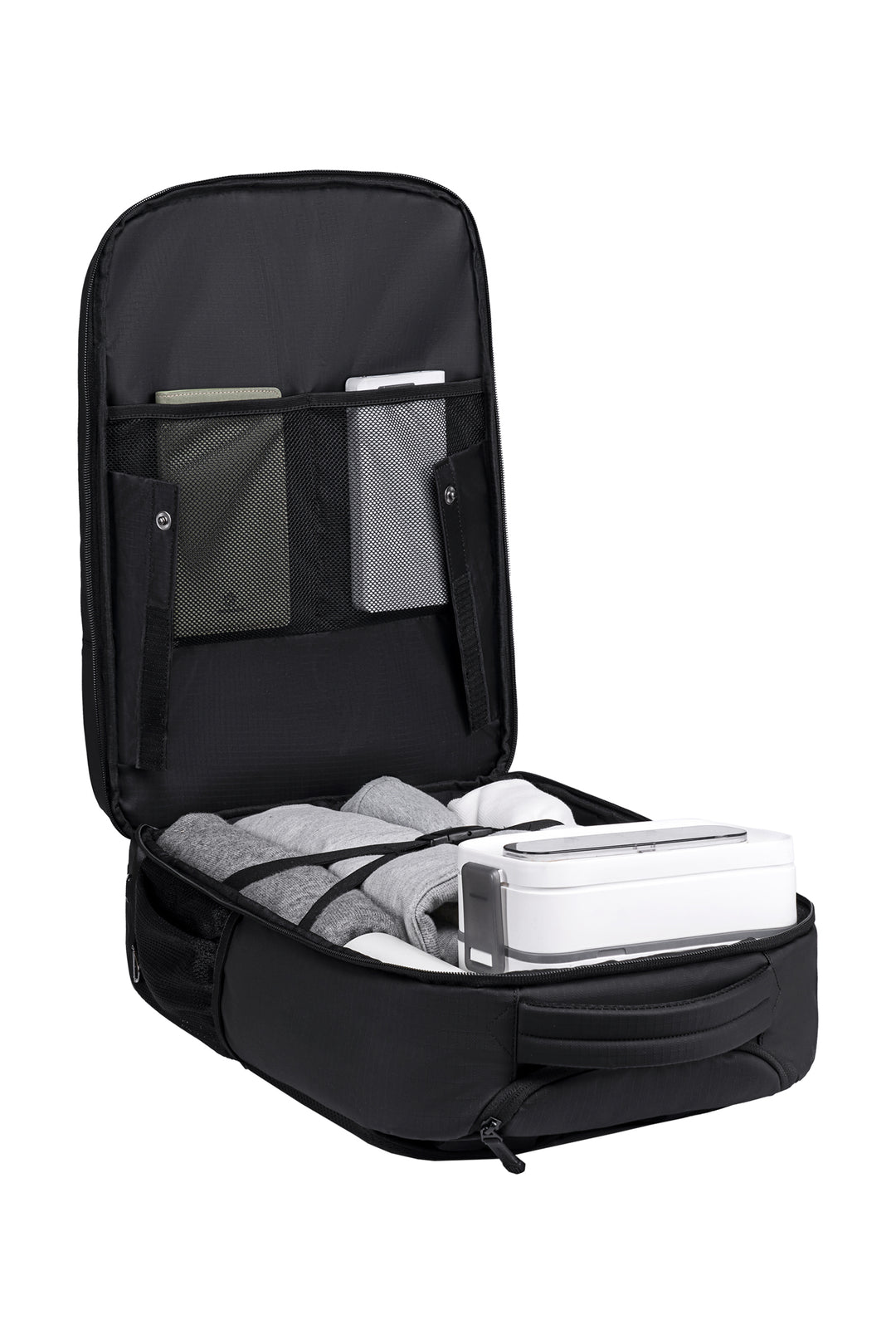 ARCTIC HUNTER LG00657 | Mochila con Ruedas Adulto,  Mochila para Laptop 17.3'', Maletín Grande Resistente al Agua, Bolsa de Viaje para Empresas y Escuelas, Cabina Avión Negro - Arctic Hunter Store