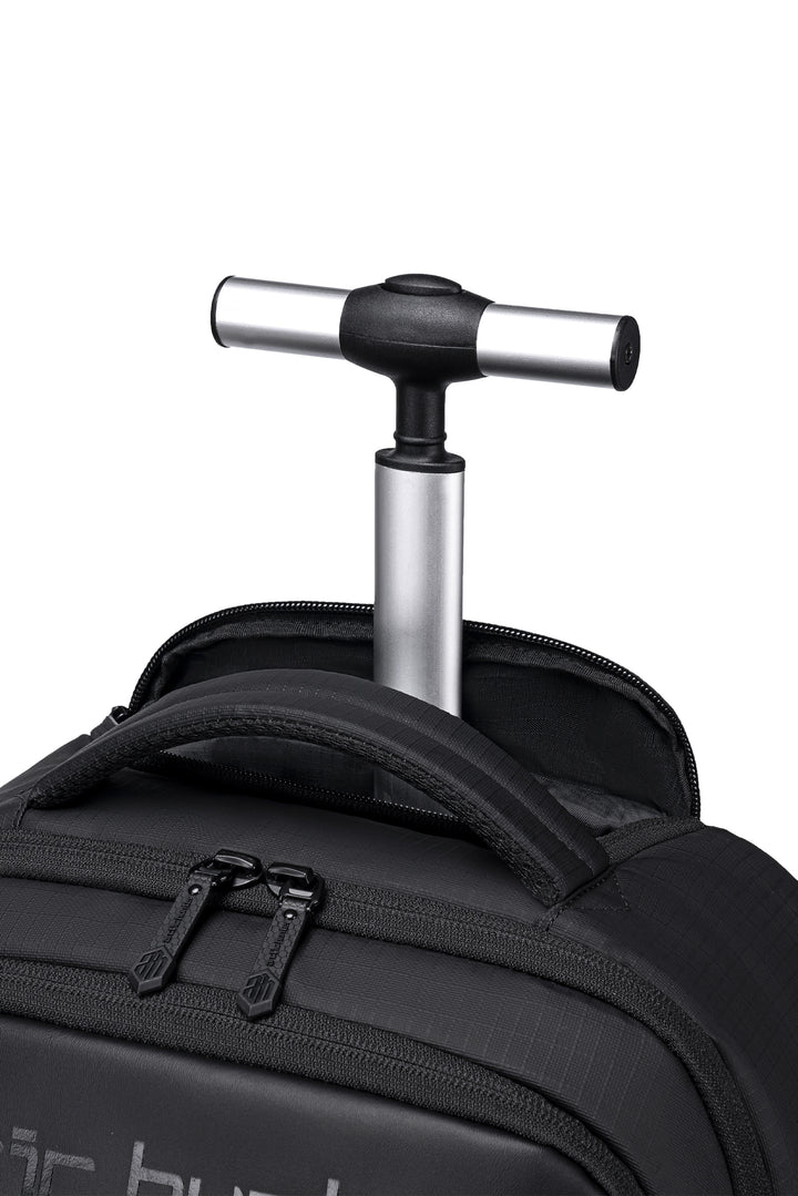 ARCTIC HUNTER LG00657 | Mochila con Ruedas Adulto,  Mochila para Laptop 17.3'', Maletín Grande Resistente al Agua, Bolsa de Viaje para Empresas y Escuelas, Cabina Avión Negro - Arctic Hunter Store