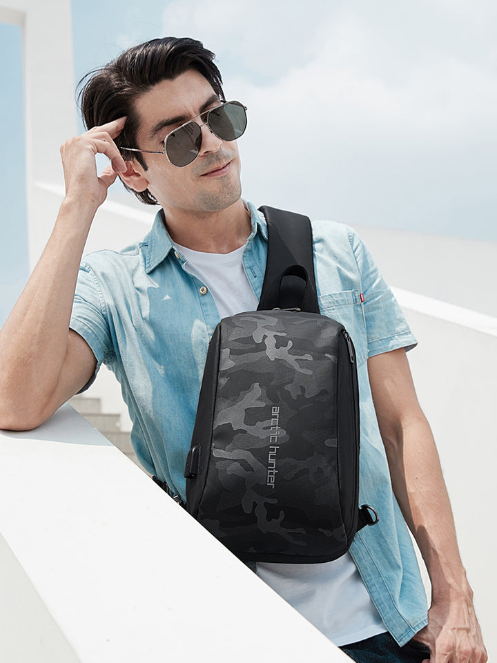 Arctic Hunter bolso bandolera impermeable antirrobo unisex | XB00081 - Arctic Hunter Store