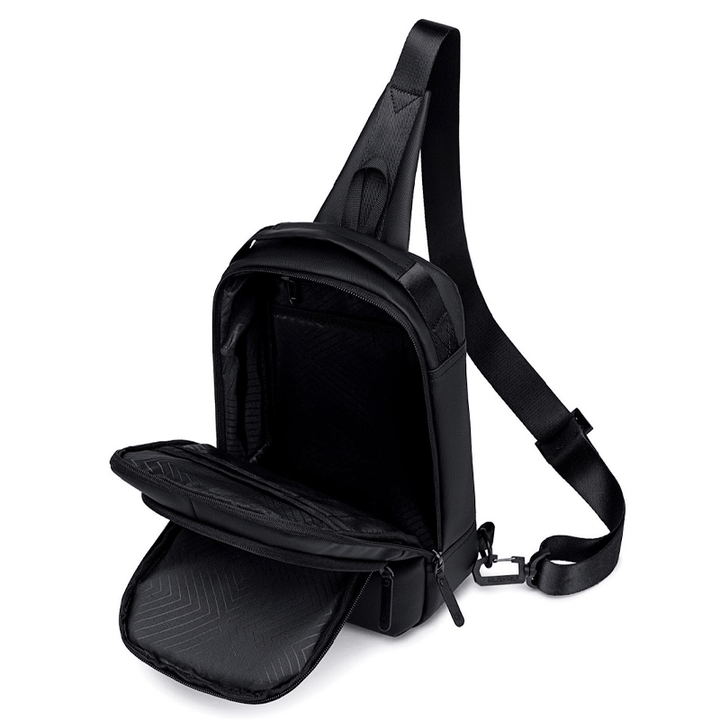 GOLDEN WOLF GXB00725 | crossbody para hombre, ligera y resistente al agua, con diseño urbano y compartimentos para tablet y accesorios. - Arctic Hunter Store