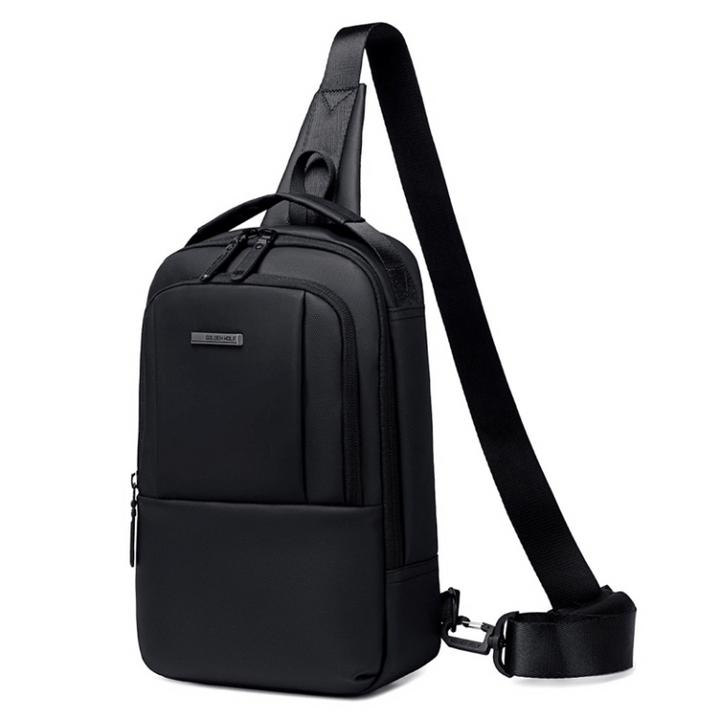 GOLDEN WOLF GXB00725 | crossbody para hombre, ligera y resistente al agua, con diseño urbano y compartimentos para tablet y accesorios. - Arctic Hunter Store