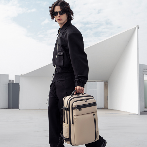 ARCTIC HUNTER B00833 | Mochila Expandible para Viaje, Mochila Unisex 40L Aprobada por Aerolíneas TSA, Impermeable, Para Portátil de 17” y Viajes, Ideal para Trabajo y Universidad - Arctic Hunter Store
