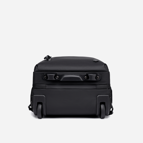 ARCTIC HUNTER LG00657 | Mochila con Ruedas Adulto,  Mochila para Laptop 17.3'', Maletín Grande Resistente al Agua, Bolsa de Viaje para Empresas y Escuelas, Cabina Avión Negro