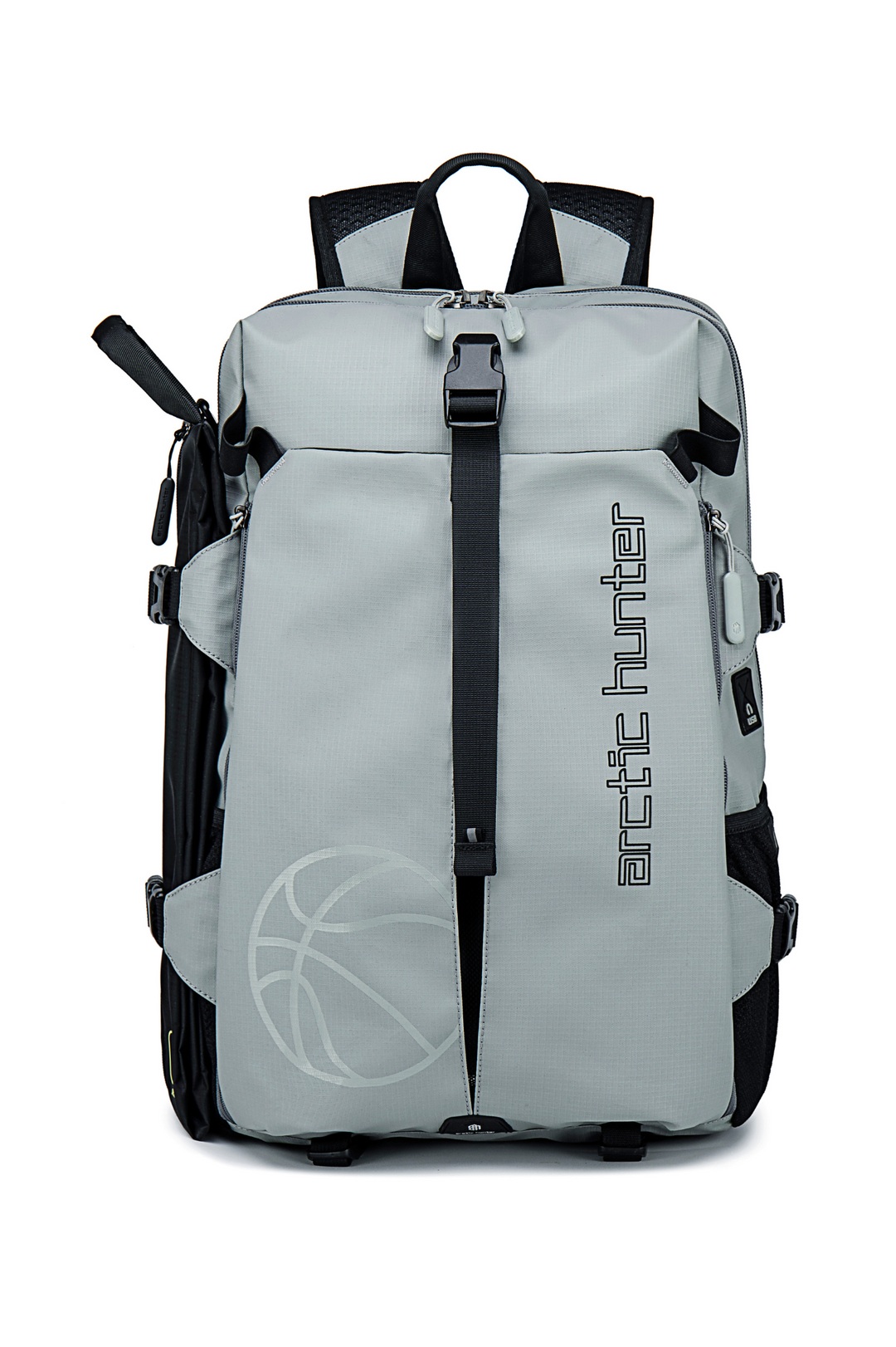 ARCTIC HUNTER AH Mochila de baloncesto impermeable con puertos USB y para auriculares ｜B00391 - Arctic Hunter Store