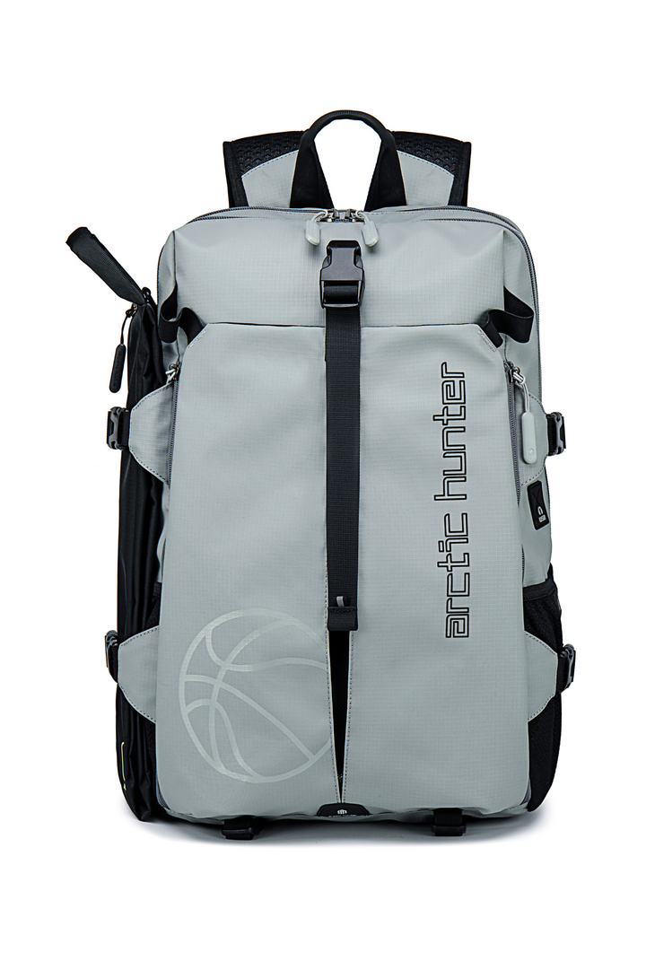 ARCTIC HUNTER AH Mochila de baloncesto impermeable con puertos USB y para auriculares ｜B00391 - Arctic Hunter Store
