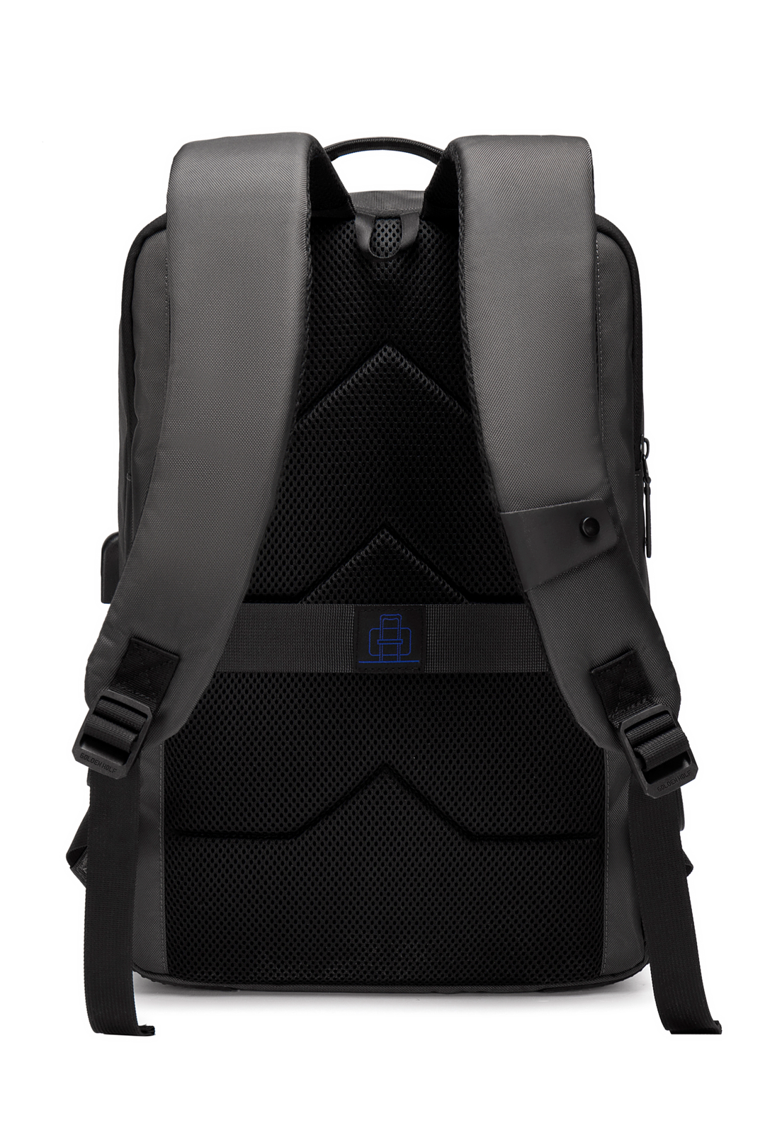 GOLDEN WOLF GB00399 | Mochila Escolar Para Laptop 15.6 Impermeable Color Gris Oscuro - Arctic Hunter Store