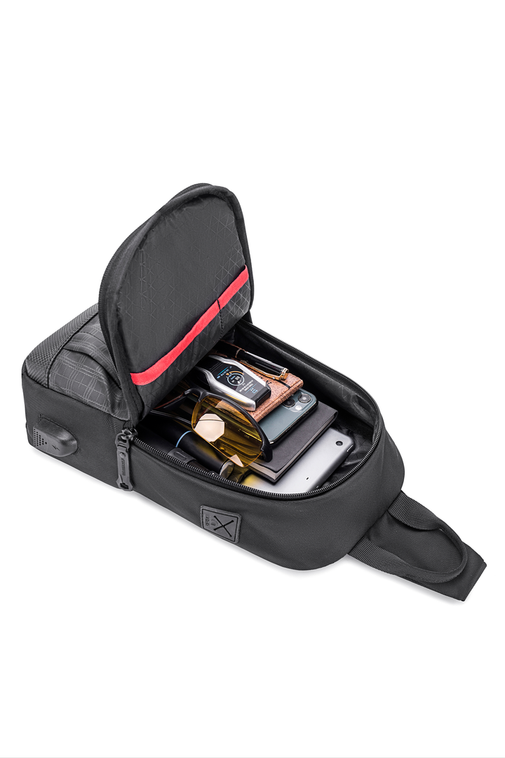 GOLDEN WOLF GXB00124 | Mochila Pechera Cruzada Antirrobo Para Hombre - Arctic Hunter Store