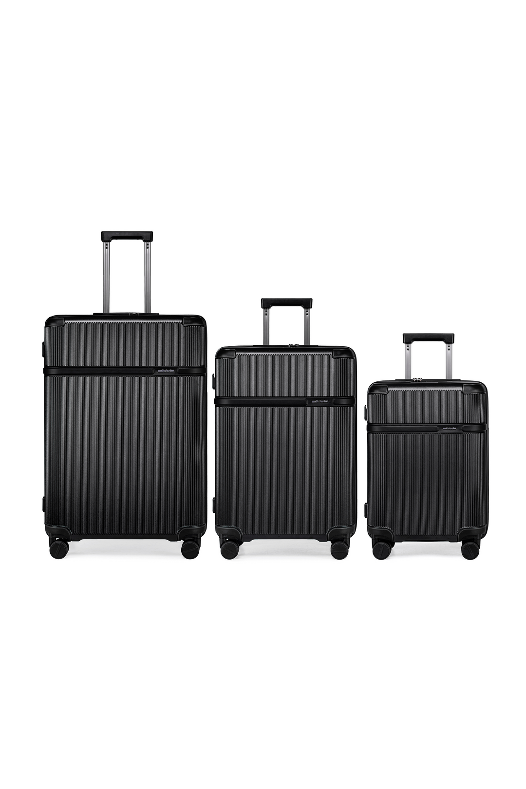 ARCTIC HUNTER LGX001 | 3 Maletas rígidas con ruedas tipo Carry-On de Viaje impermeable con diseño elegante y gran capacidad. - Arctic Hunter Store
